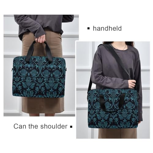 Bolso para portátil con cremallera y correa ajustable 15.6" miniatura 2