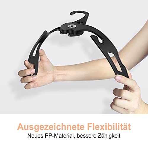 NICEDACK Premium Reisebügel Tragbare Klapp Kleiderbügel Super Bearing Collapsible Hanger Faltbare Kleidertrockner für Reisen, drinnen und draußen 6 Pack (3 Schwarz + 3 Weiß)
