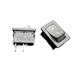 10pc PS8A-2 Ship type power switch 2 pin 2 speed 8A250V button Swing board ship type toggle button 21*15mm