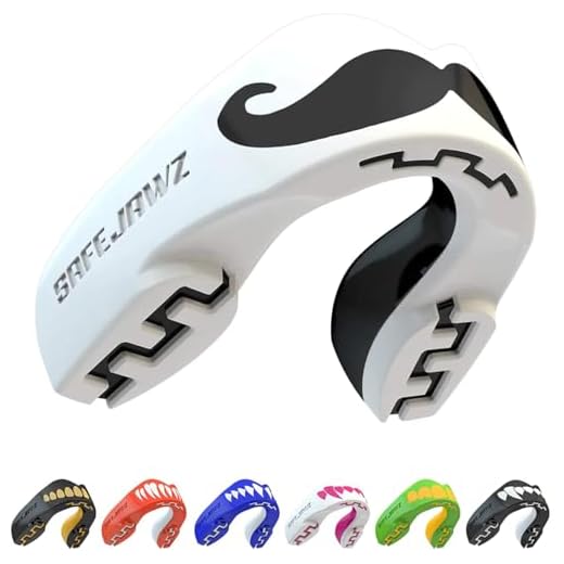 SAFEJAWZ Sport Zahnschutz Erwachsene und Kinder Sport Mundschutz Für alle Vollkontakt-Sportarten einschließlich Rugby, MMA, Kampfsport, Kickboxen, Judo, Hockey & Boxe (Mo, Erwachsene (12+ Jahre))