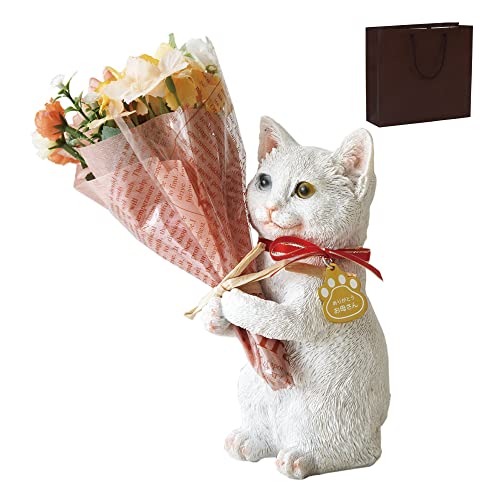 FLEGRE 名入れ ねこのマスコット＆CT触媒ブーケセット