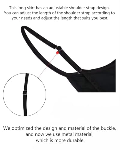 Women's Summer Maxi Dress Long Dress Casual Boho Sleeveless Strap Smocked Tiered Long Beach Sun Dresses3