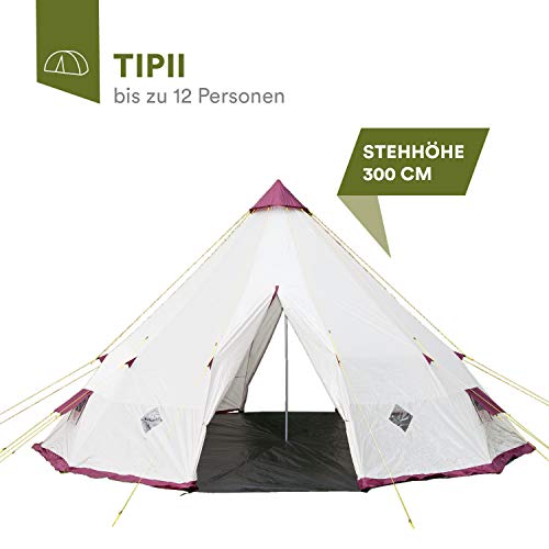 Preisvergleich Produktbild skandika Tipii 300 Familienzelt