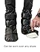 Napoleon Vote for Pedro Halloween Costume Accessory Moon Boots Over Shoe Cover - One Size Fits Adult Black