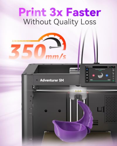 Image of VOXELAB HS PLA+ Filament 1.75mm, High Speed PLA Plus 3D Printer Filament, 1kg (2.2lbs) for Most FDM 3D Printers, Enhanced Toughness & Smooth Printing, Superior Layer Adhesion(Purple)