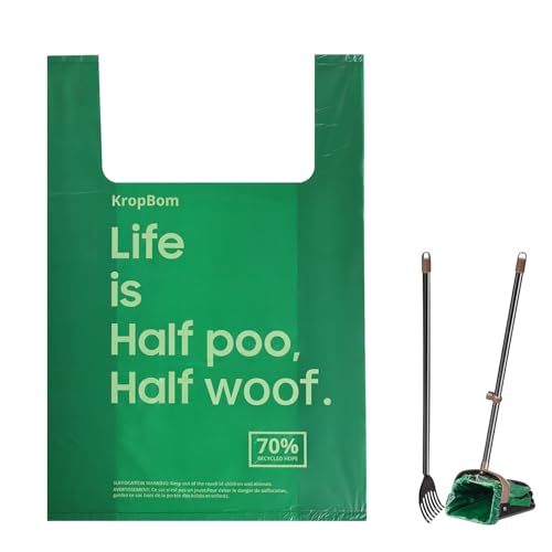Image of 60 Pack Large Dog Poop Bags for A&H Swivel Bin Pooper Scooper