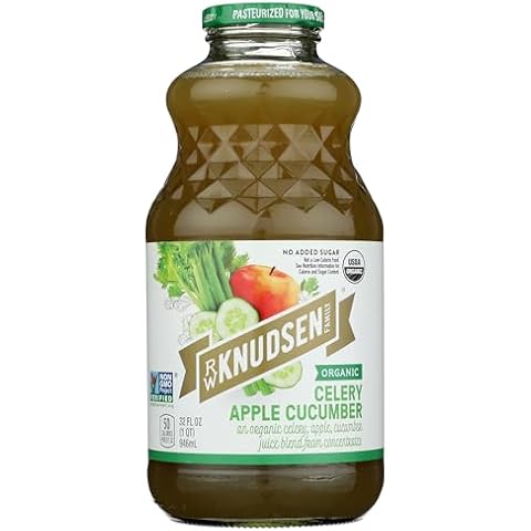 R.W. Knudsen Organic Celery Apple Cucumber Juice Blend, 32 Ounces Cover