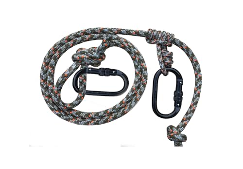 ZOOK Outdoors Adjustable Lineman's Rope | Hunting Safety Line | Trees Stand Harness Rope | Treestrap | Climbing