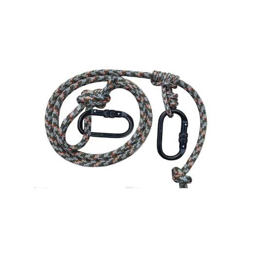 ZOOK Outdoors Adjustable Lineman's Rope | Hunting Safety Line | Trees Stand Harness Rope | Treestrap | Climbing