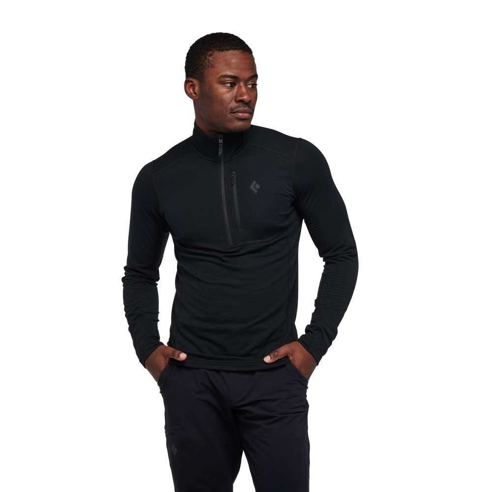 Sudadera Black Diamond Coefficient ligera de cremallera un cuarto para senderismo 6
