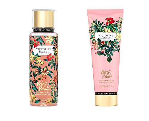 Victoria's Secret Fragrance Lotion & Fragrance Mist Velvet Petals set