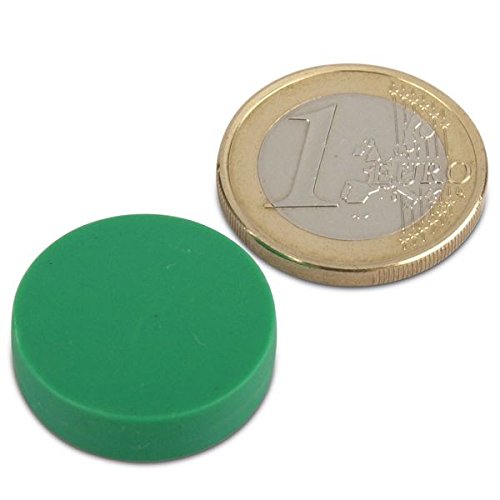 Calamita neodimio tonda mm 20 x 2 con foro svasato mm 3,2