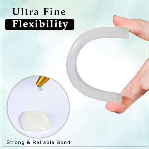 Image of Transparent Hot Melt Glue Sticks - Pack of 10 | Strong Adhesive | 11mm x 200mm | Compatible with Standard Glue Guns | Quick Bonding for DIY, Craft, Wood, Plastic, Fabric & More