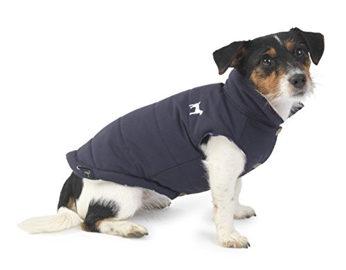 Casa di Paws Navy Foderato in Pile Gilet, Piccolo