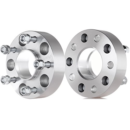 ECCPP 2PCS 1.5 inch 5 Lug Hubcentric Wheel Spacers 5x4.75 to 5x4.75 5x120.65mm hub 70.5mm with 12x1.5 Studs fit for GMC Jimmy 1991-2005 | for GMC S15 1982-1990 | 1989-2013 for Chevrolet Corvette