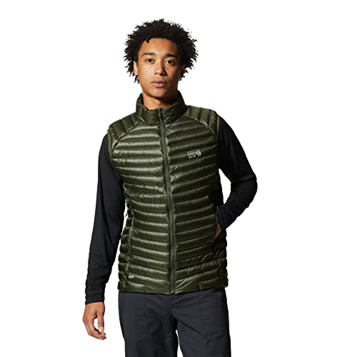 Image of Mountain Hardwear Men's Ghost Whisperer /2 Vest for Climbing and Backpacking | Ultralight, Insulated, and Water-Resistant