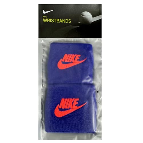 Image of NIKE Premier Swoosh Singlewide Wristbands -Soft, Moisture-Wicking (1 Pair, 2.5 inch Wide)