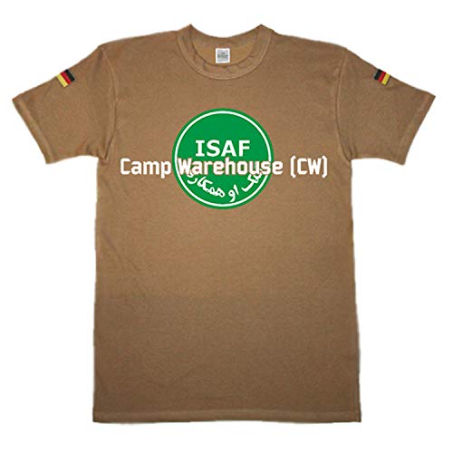 T-shirt ISAF Afghanistan Kaboul sable XXXL idéal pour le bivouac et outdoor