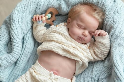 Muñeca Reborn de Silicona Realista de 50 cm para Niños 3+ miniatura 4