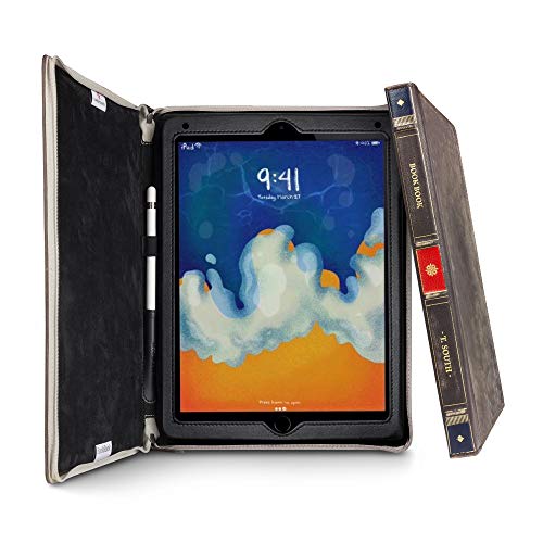 Buy 2 get 3 Twelve South BookBook for iPad 2018, iPad 2017, Air 1/2 & iPad Pro 9.7"  Hardback Leather Case and Easel for iPad/iPad Pro and Apple Pencil