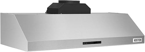 Miniatura 4 de Campana extractora profesional debajo del gabinete de 48 pulgadas en acero inoxidable con 1000 CFM y luces LED - KOS-48RH06H