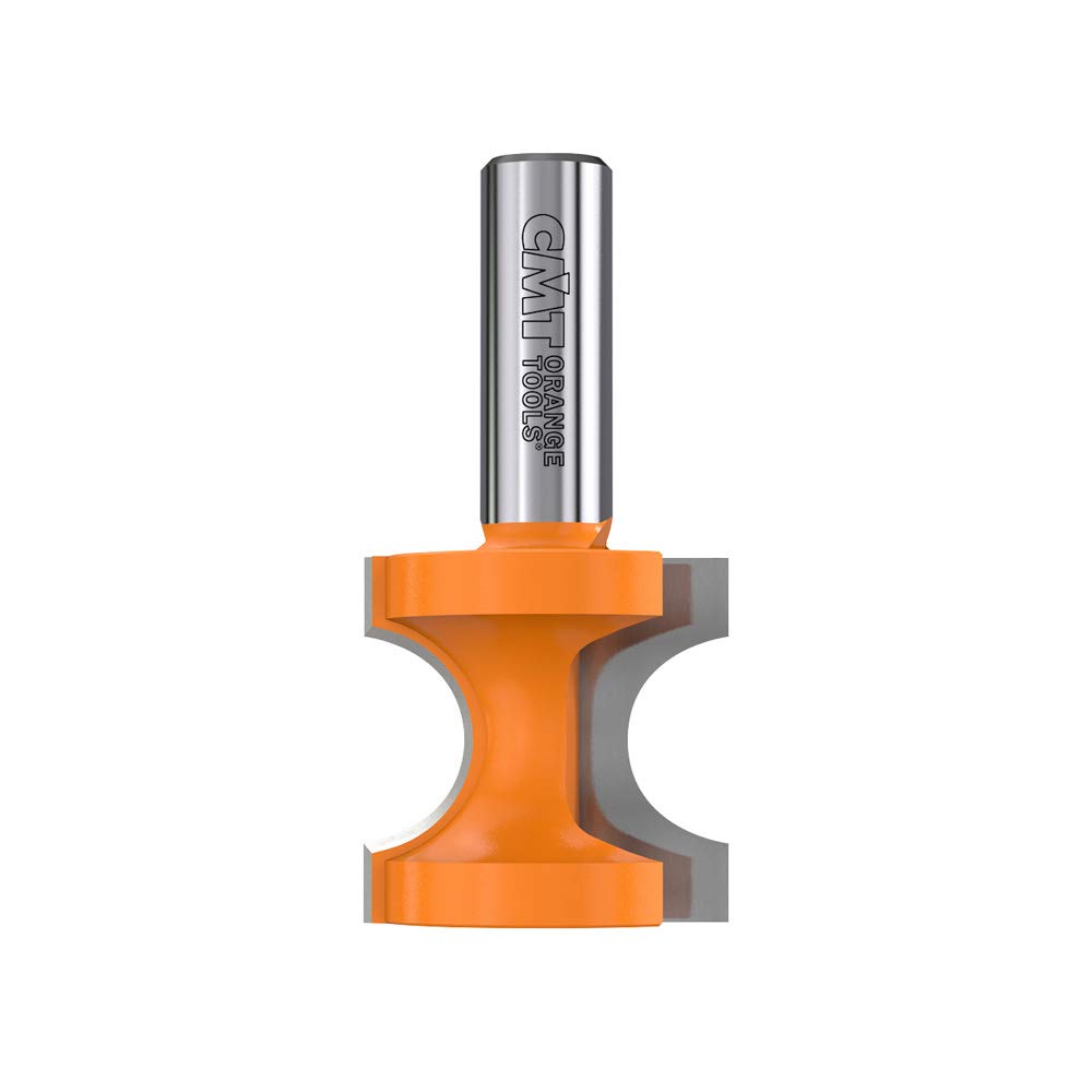 CMT Bead & Bull Nose Router Bit - 9.5mm radius x 1/2 shank