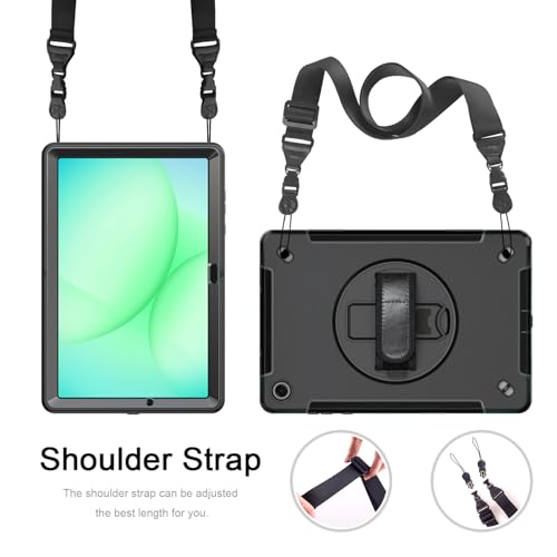 Housse Galaxy Tab A11 Plus pour chantier et voyage avec bandoulière et coque Junfire - 5