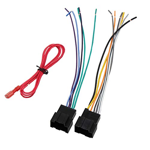 RED WOLF Factory Radio Stereo Replacement Wire Harness for Chevy GMC Express Savana