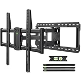 USX MOUNT Full Motion TV Wall Mount for Large TVs 42-97 Inch up to 150 lbs, Wall Mount TV Bracket with Swivel and Tilt, Fits 16',18', 24' Wood Studs, Max VESA 600x400mm Fit 65+ 75+ 85 86 90 TVs XML025