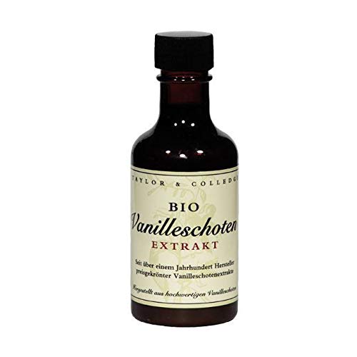 Bio VanilleschotenExtrakt 50 ml Taylor & Colledge Vanilla Extract