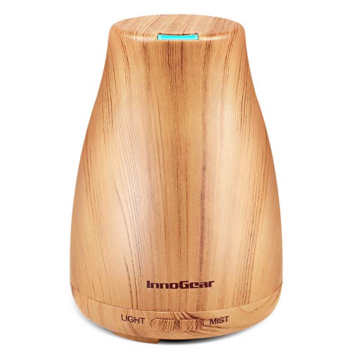InnoGear Essential Oil Diffuser, Upgraded Diffusers for Essential Oils Aromatherapy Diffuser Cool Mist