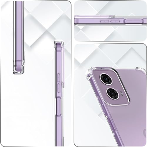 Capa Capinha Air Anti Impacto Para Motorola Moto G24 Case Reforçada Transparente - Danet