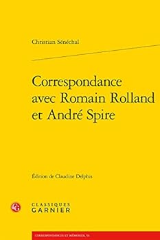Paperback Correspondance Avec Romain Rolland Et Andre Spire [French] Book