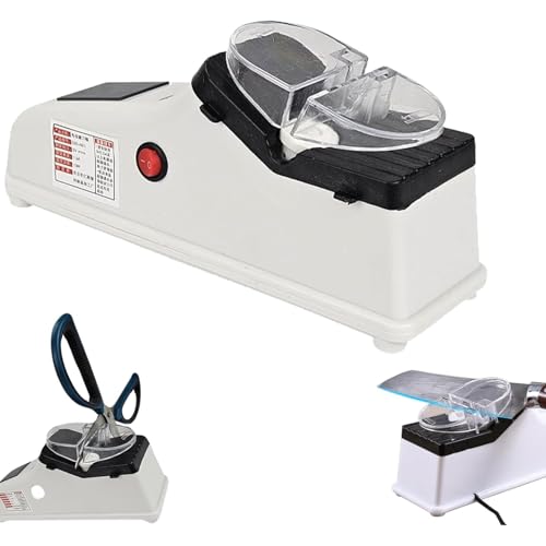 Profesional De Afilador De Cuchillos Eléctricos | Accedente De Tijera Recargable Con Cubierta Protectora, Afilado Rápido Totalmente Automático, Accesorios Para Restaurantes De Cocina En El Hogar