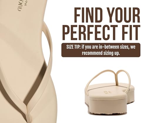 Image of Project Cloud Platform Sandals Women Memory Foam Flip Flops (ELEVATION) | Durable and Lightweight Non-Slip Sole Summer Thong Sandals - Platform Flip Flops for Women Everyday Comfort Daily.