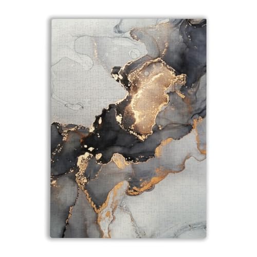 500ピース ジグソーパズル マーブル 大理石風 個性 抽象 木製のパズル おもちゃ 知育玩具 子供 大人用 人気 Puzzle 壁飾り ウォールアート 部屋飾り 誕生日 プレゼント ギフト