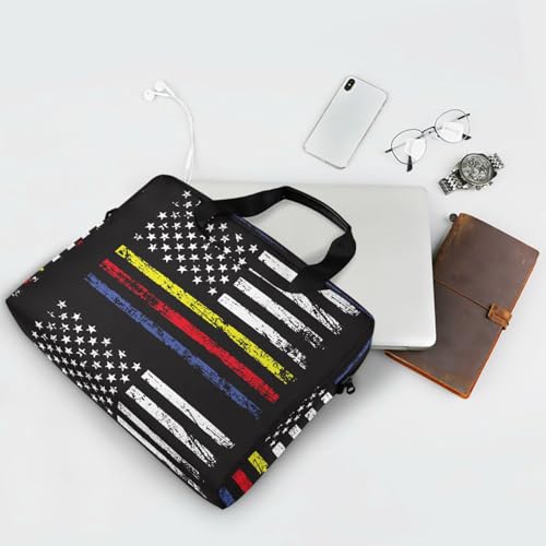 Funda portátil con asa y correa para laptop 15.6 pulgadas miniatura 7