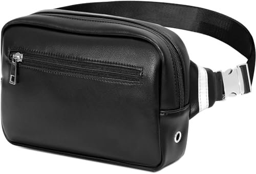 SUNSEATON Marsupio Uomo Pelle con 3 Tasche Moda Marsupi sportivi