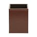 C.R. Gibson Markings - Brown Bonded Leather Pencil Cup (MBP-11546) (MPC-11546)