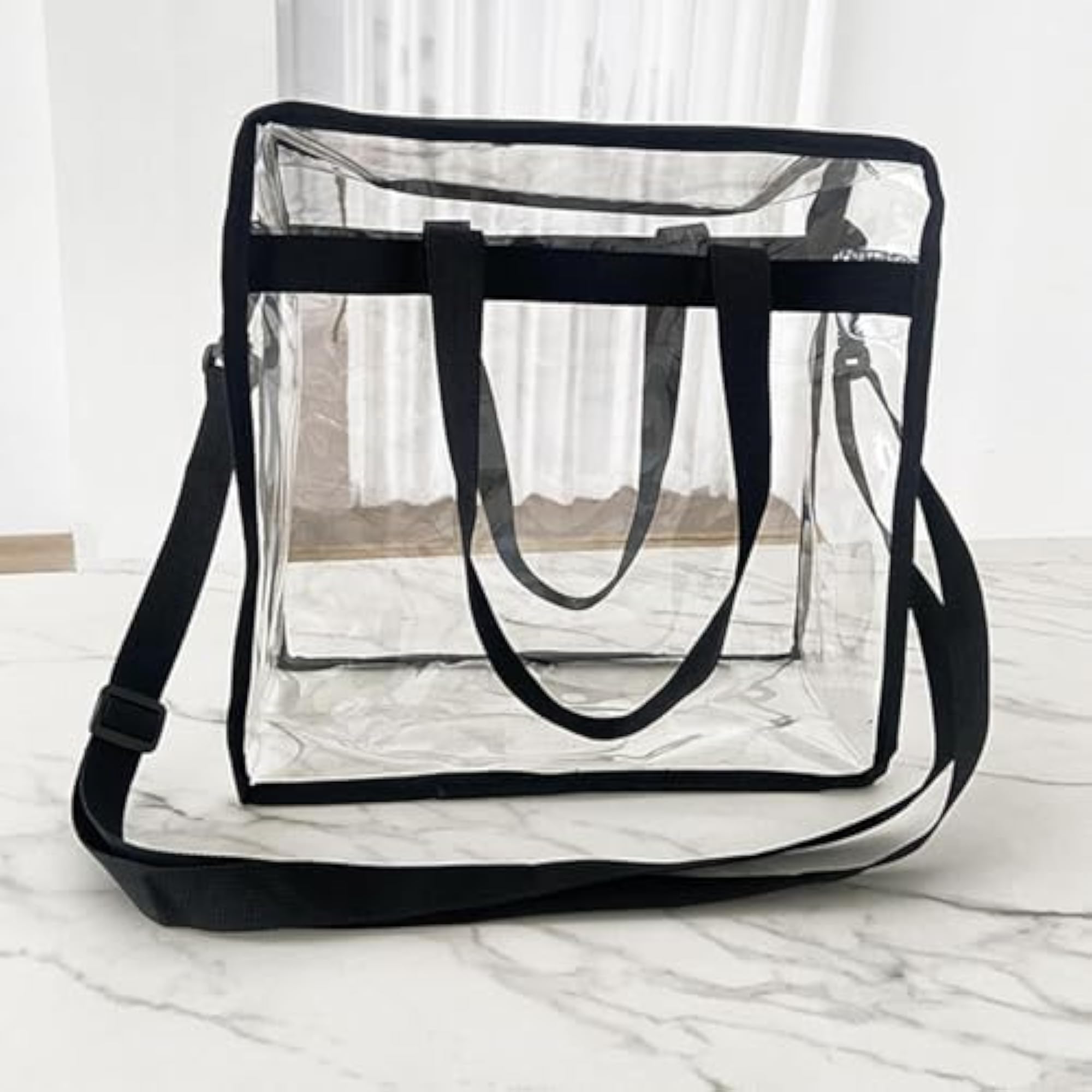 Clear Cosmetic Makeup Bag, Casual Handbag for Travel