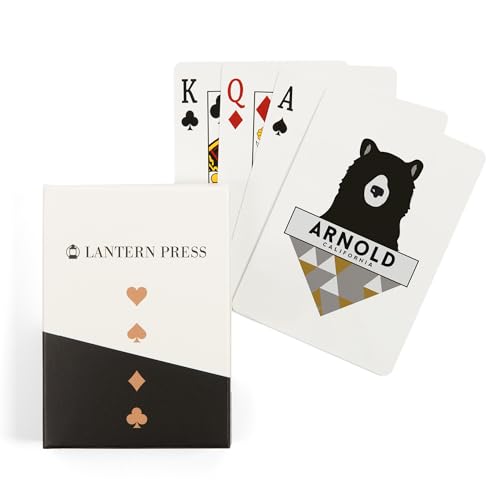 Lantern Press Naipes Poker 52 Cartas Serie Arnold
