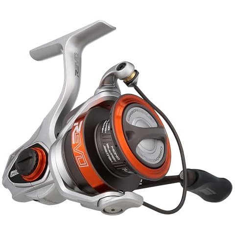 Abu Garcia Revo X Spinning Fishing Reel, Silver Cover