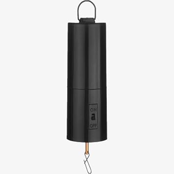 Hanging Display Mobile Motor, Wind Spinner Motor, Battery Operated Rotating Motor, Small Black Kinetic Spinning Accessory for Mirror Disco Ball, Wind Chime, Sun Catcher Ornaments, Indoor & Outdoor Use