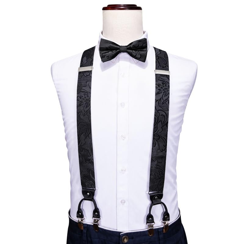 Set de tirantes, corbata y gemelos para hombre miniatura 3