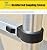 23ft/24ft/26ft Aluminum Telescoping Ladder - Folding Exteon Ladder with Hook for Home, Attic, RV, Outdoor Roof - 150kg Load Capaci, Portable & Design