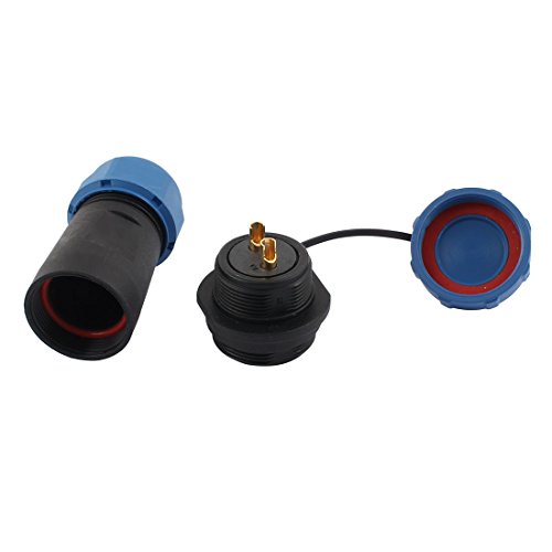 Conector de aviación 2 polos SP2111/S Aexit miniatura 1