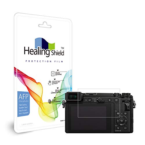 Healingshield �X�L���V�[���t���ی�t�B���� Screen Protector Oleophobic AFP Clear Film Compatible with Panasonic Lumix DC-GX9 [2pc]