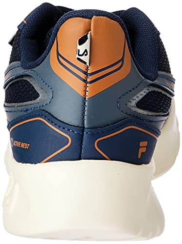 Tenis Fila Nest Masculino,PRATA/MARINHO/VERMELHO,37