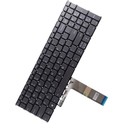Clavier Lenovo IdeaPad 5 15ARE05 gris sans rétroéclairage