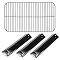Adviace Replacement Grill Parts for Expert Grill XG10-101-002-02 3 Burner Gas Grill, Heat Tents Heat Plates & Cooking Grid Grate for 3 Burner Walmart Expert Grill Model XG10-101-002-02 GBC2016WRS